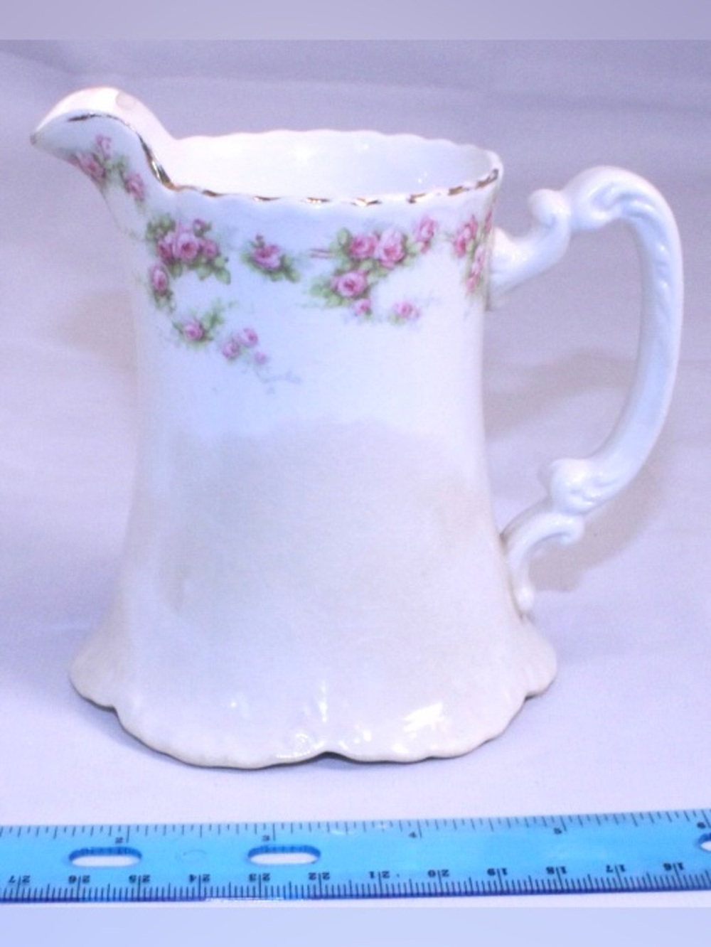 Antique Homer Laughlin porcelain pitcher